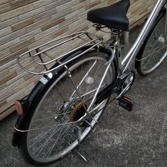 中古自転車 6段変速 27インチLEDオートライト 軽整備済み 防犯登録対応 町田市 相模原市042MMの画像