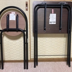 折りたたみデスク＆イスセットの画像