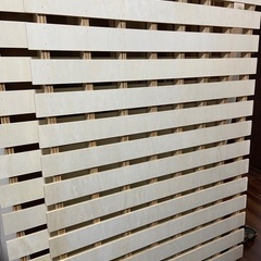 無印良品　木製ベッド　ダブルの画像