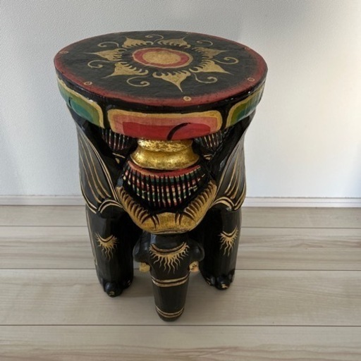 アジアン家具　丸椅子　象 アジアン家具 象 丸椅子の通販｜godisfabrica.com