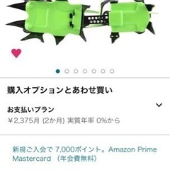 アイゼン　14本爪の画像
