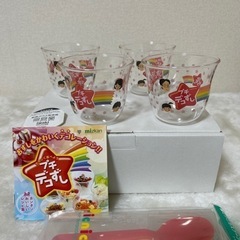 プチデコずしカップ(スプーン4つ付)          未使用
