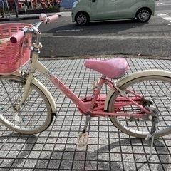 20インチ子供車】ブリヂストン製 エコパル 変速なし 若林自転車
