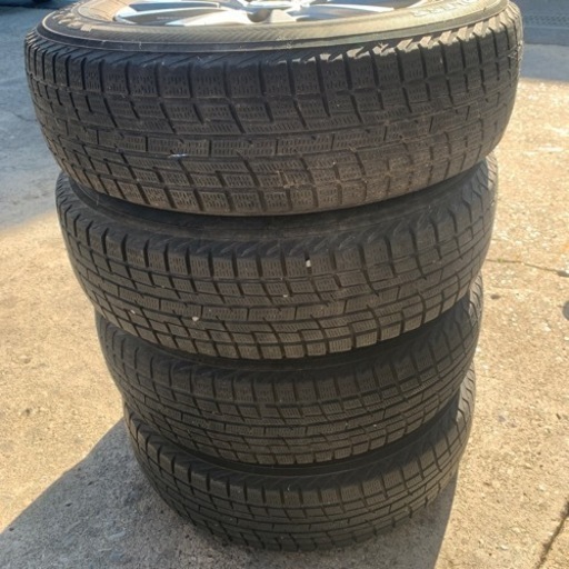 スタッドレスタイヤアルミ4本セット155/80R13