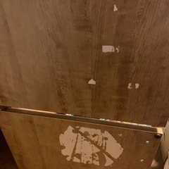 家具 収納家具 カラーボックス　扉付き　3段の画像