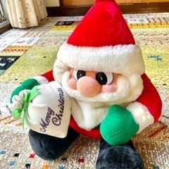 【譲渡】サンタクロースのぬいぐるみ