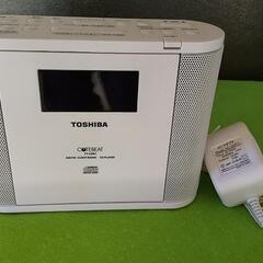【美品】東芝/TOSHIBA☆COTEBEAT☆CDラジオ・クロ...