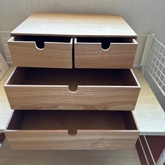 【お譲り先が決まりました】引き出し収納の画像