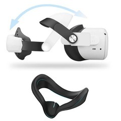 Oculus Quest 2 ( Meta Quest 2 ) 64GB + ヘッドストラップの画像