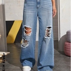 決まりました！最終値下げ！SHEIN バギーデニムパンツ