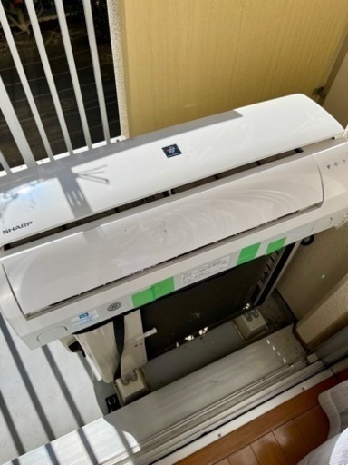 【取引予定になりましたので締切させて頂きますm(__)m】プラズマクラスターエアコンAY-F25S-W （2016年製シャープ8畳）