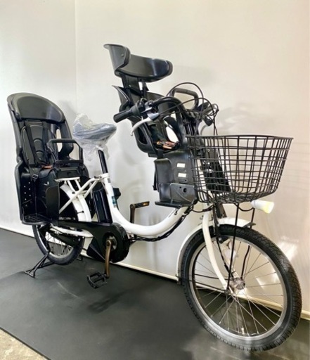 関東全域送料無料　業界最長12ヶ月保証　電動自転車　ヤマハ　パスバビー　20インチ 8.7ah パワフルアシスト　白色