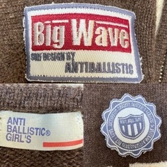 Anti Ballistic girl’sニットパーカー　レディースの画像