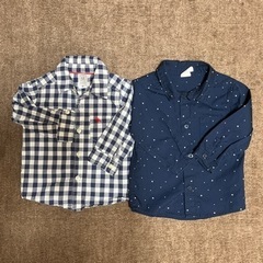 男の子　12ヶ月　シャツ　【Cater’s + H&M】