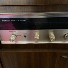 <ジャンク品>Pioneer製レコードプレーヤー付きアンプの画像