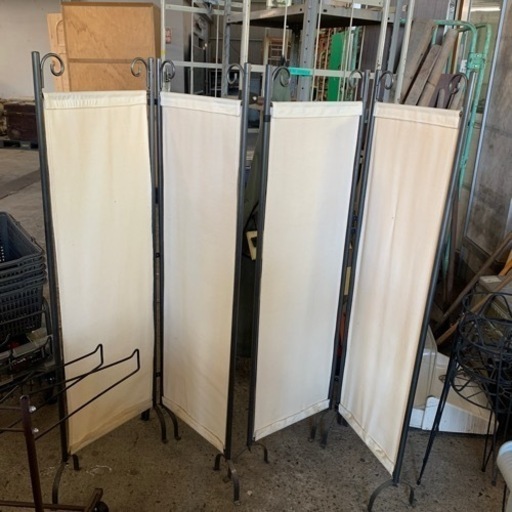 アイアン　パーティション　2枚セット