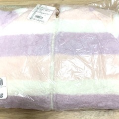 新品　未使用　パープル　ピンク　ふわふわ　ホワイト　もこもこ パーカー ロングパンツ上下セット　パジャマ　部屋着　可愛い　暖かい　気持ちいい　コスプレ　仮装　冬　パステル　レディースの画像