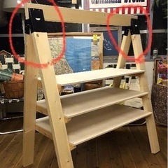 【未使用・室内保管】値下げ！簡単に棚がつくれる！ソーホースブラケット6個 DIY好きの方へぜひ！写真参照！の画像