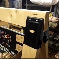 【未使用・室内保管】値下げ！簡単に棚がつくれる！ソーホースブラケット6個 DIY好きの方へぜひ！写真参照！の画像