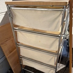 決まりました！スチール棚の画像