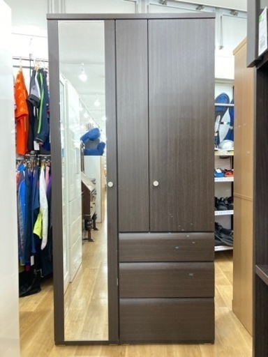 【トレファク高槻店】取りに来られる方限定！3枚扉　ワードローブのご紹介！