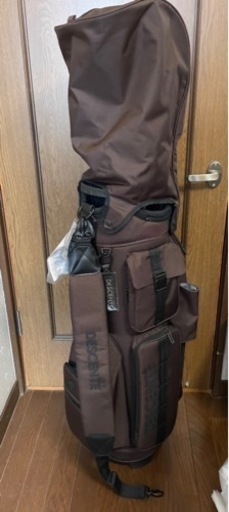 デサント　キャディバッグ　9型　ブラウン　新品未使用
