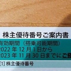 ANA株主優待券  2枚あります 1枚1500円  2枚3000円の画像