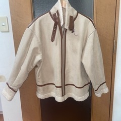 【お値下げしました‼️】モコモコ裏地のブルゾン
