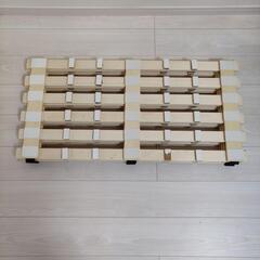 【受け渡し予定者決定】シングルベッドサイズ　すのこの画像