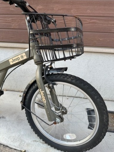 jeep 子供自転車　18インチ　カーキー　★泉大津市〜岬町まで配達可能！！
