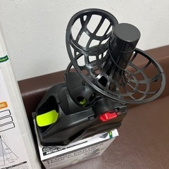 未使用　テニス　トスマシーン&ネットのセット　硬式軟式両対応の画像