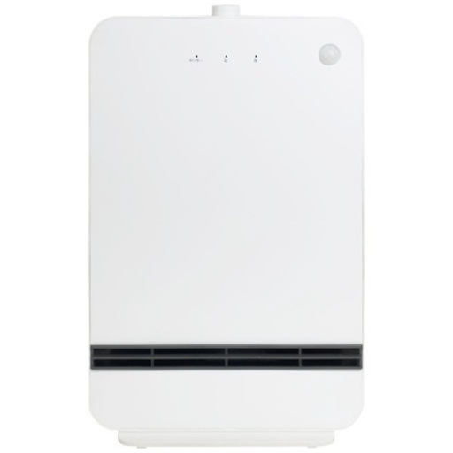【美品‼️】山善 2019年製 セラミックファンヒーター 電気ストーブ 1200W 人感センサー ホワイト♪