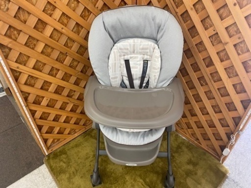 【愛品館 江戸川店】コンビ ネムリラ 4キャス オートスウィング プラッドグレー2021年モデル 電動ハイローチェア ID:110-024369-007