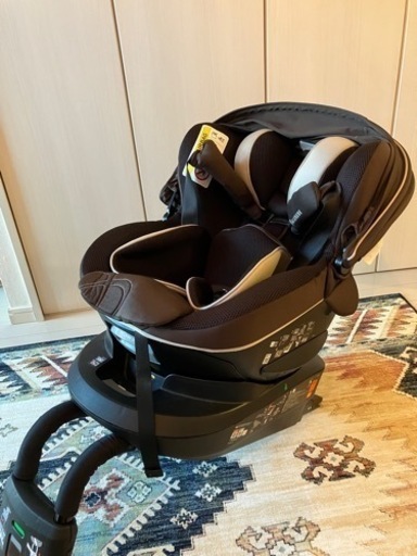 チャイルドシート isofix AILEBEBE BF921 エールベベ クルット5I グランス グランブラウン ISOFIX取付 