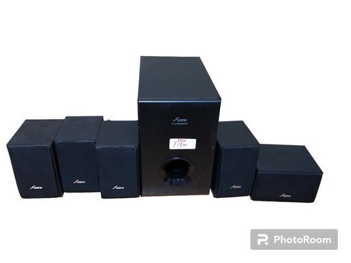 ☆中古￥1,500！Fuze　スピーカーセット　家電　【BK086】