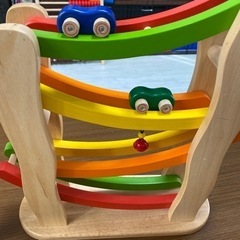 つみき　　スロープトイ　木のおもちゃ3点の画像