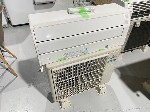 ★富士通★ ルームエアコン 2.5kw 2020年 AS-C25J-W FUJITSU エアコン 8畳用 リモコン付き 生活家電 福島 郡山市 a
