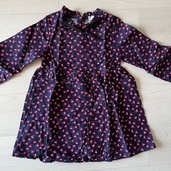 秋冬　長袖　ワンピース　120 新品
