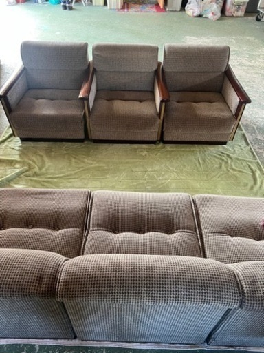 Morishige モリシゲ高級ソファ8点セット レトロ調 Morishige モリシゲ高級ソファ8点セット レトロ調