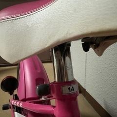 14インチ 身長80cm～ 子供用自転車 RAISE アルバニー（ピンク