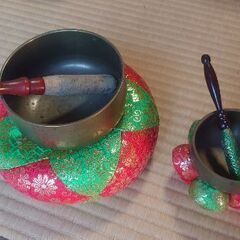 砲金（真鍮）の『お輪』おりん ◐サイズ  大  直径１２高さ６