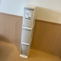 ニトリ　IKEA ダストボックス　ゴミ箱　3段　抗菌　