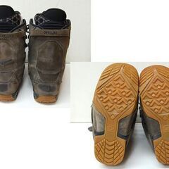 27.5㎝ DEELUXE スノーボードブーツ カーキ系 ディーラックス ソフトブーツ スノボブーツ 札幌市 清田区 平岡の画像