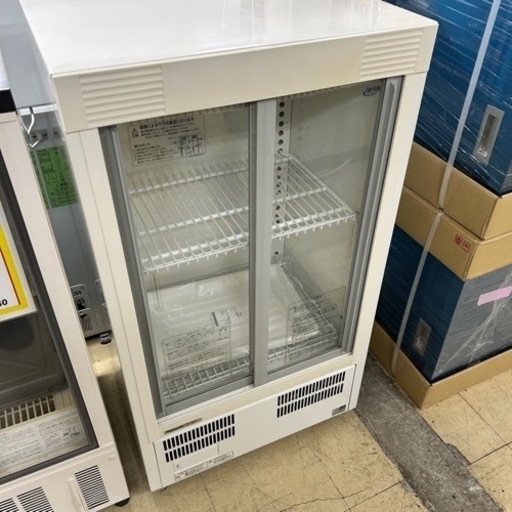 【程度良好】2014年製★Panasonic★冷蔵ショーケース★スライドショーケース★SMR-M66NB★W600×D450×H1080mm★