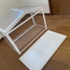 IKEA イケア　SOCKER ソッケル　温室　ホワイトの画像