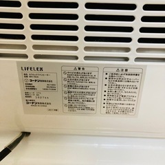 LIFELEX セラミックファンヒーター MH-1104 2011年製/MJ113-13の画像