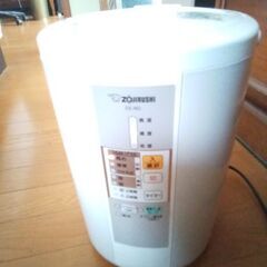象印　スチーム式加湿器（中古）電源コードなし本体のみの画像