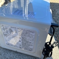 美品‼️２０２１年製‼️電子レンジ‼️配達ok‼️数回使用品の画像