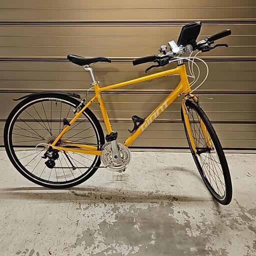 人気美品！GIANT ESCAPE R3 700C アルミ 24速 435mm YELLOW クロス