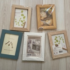 未使用　100均　フォトフレーム　※お譲り先決まりましたの画像